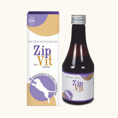 Intas Zip-Vit Multi-Vitamin and Amino Acids Tonic | Pet Warehouse