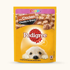 Buy Pedigree Chicken Chunks in Gravy Pouch Puppy Wet Food | pet warehouse