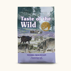 Taste of the Wild Sierra Mountain Canine Recipe with Roasted Lamb Dog Dry Food